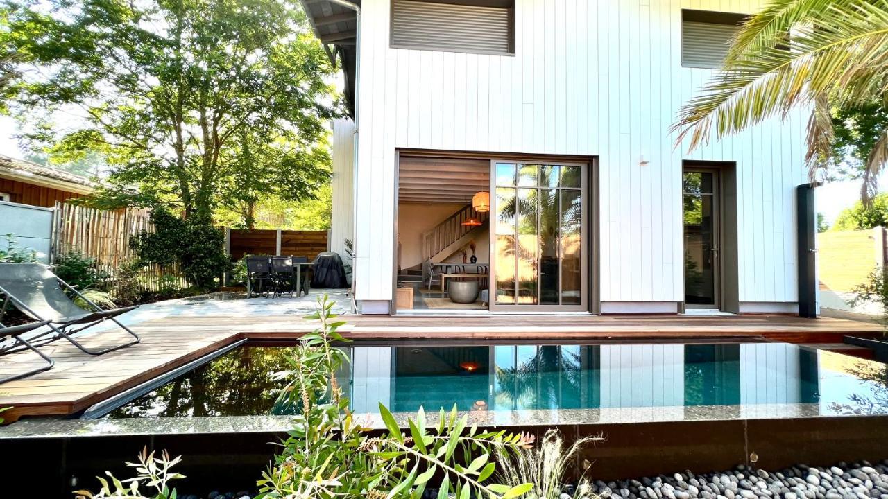 La Villa Du Lac - Piscine Chauffee - Jacuzzi - Clim Ла-Тест-де-Бюш Екстер'єр фото