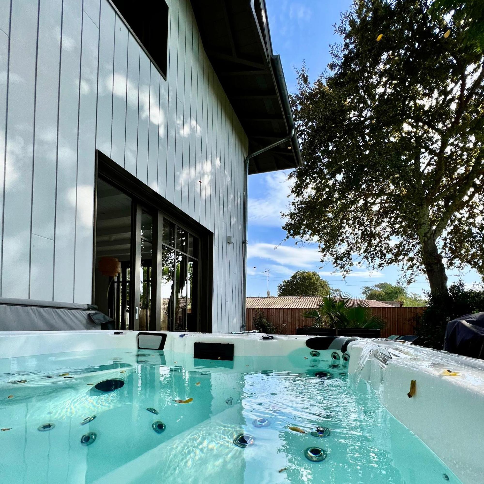 La Villa Du Lac - Piscine Chauffee - Jacuzzi - Clim Ла-Тест-де-Бюш Екстер'єр фото