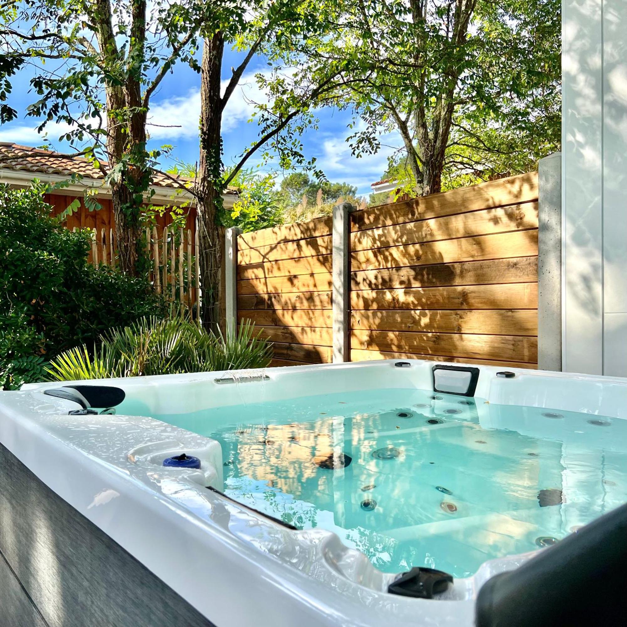 La Villa Du Lac - Piscine Chauffee - Jacuzzi - Clim Ла-Тест-де-Бюш Екстер'єр фото